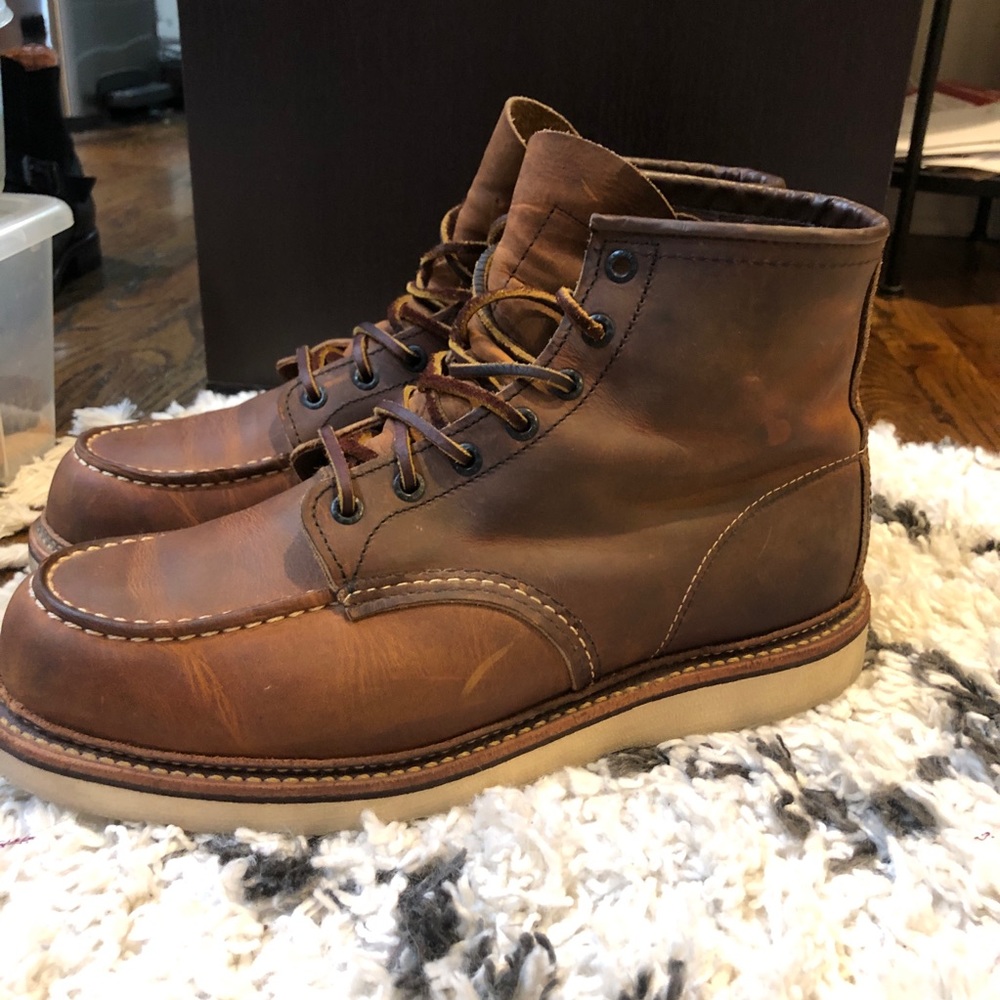 Red Wing 6 inch Moc Toe Copper Brown 1907